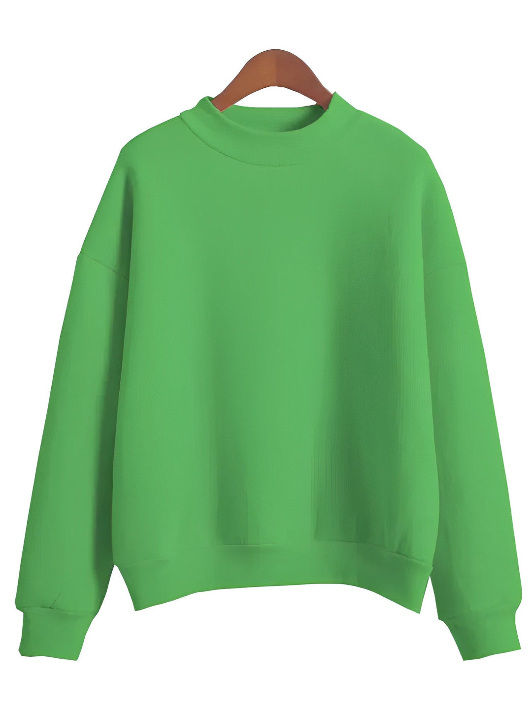 Sweatshirt - Varm - Rund hals - Pullover - Damkläder