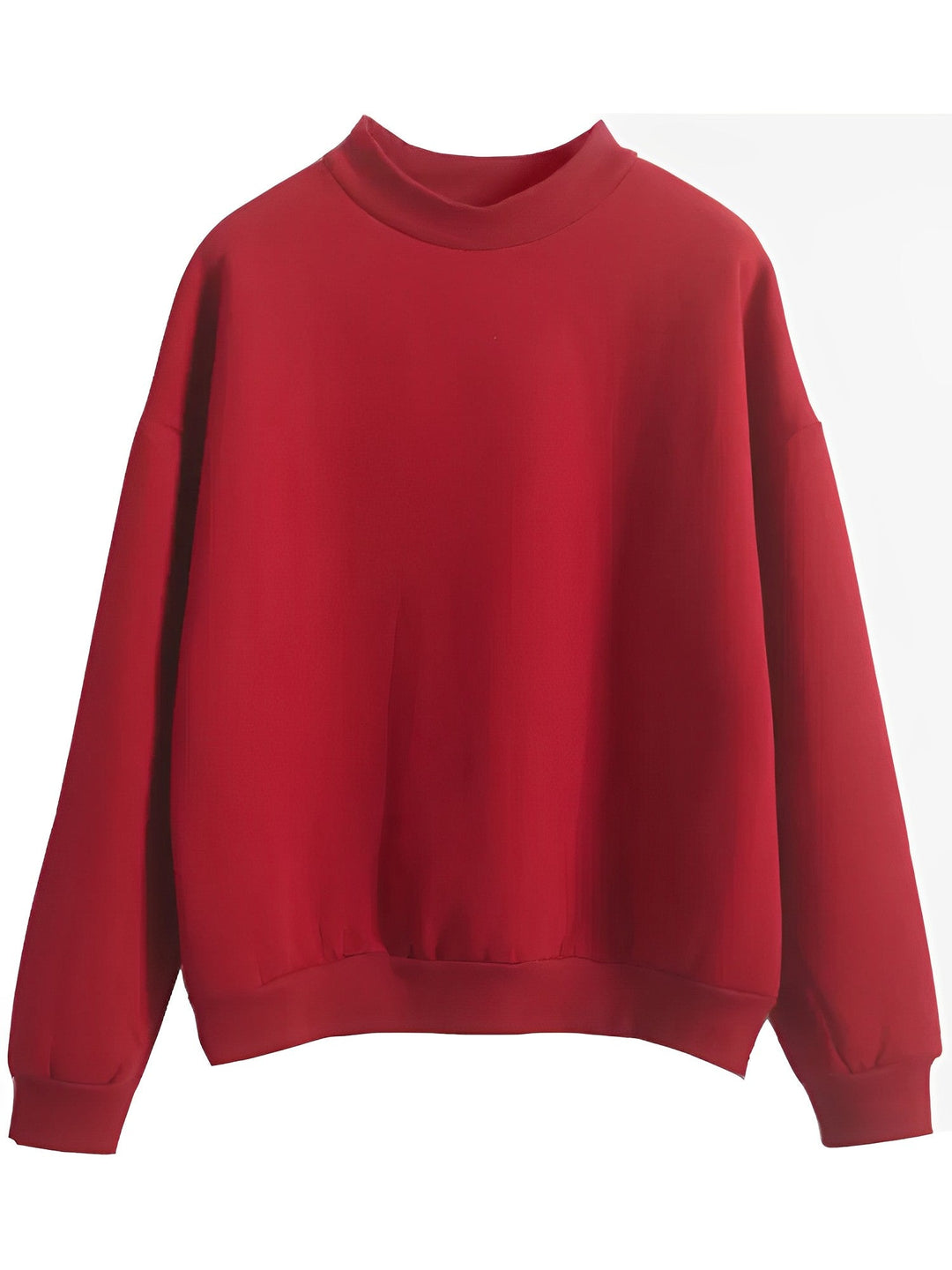 Sweatshirt - Varm - Rund hals - Pullover - Damkläder