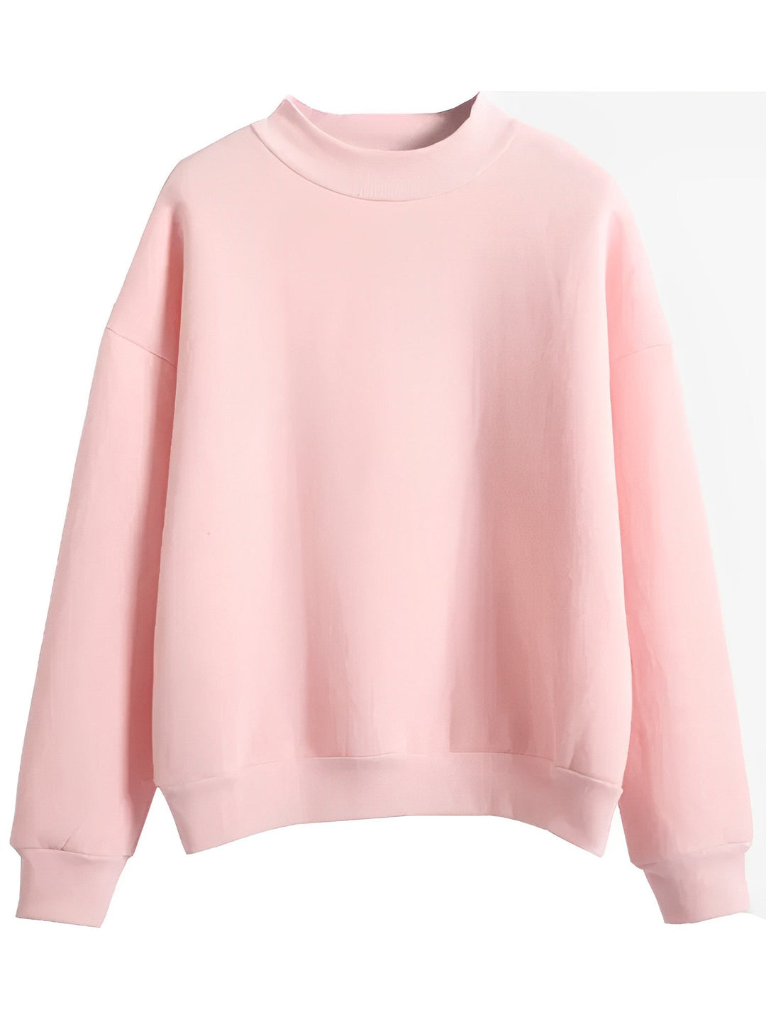 Sweatshirt - Varm - Rund hals - Pullover - Damkläder