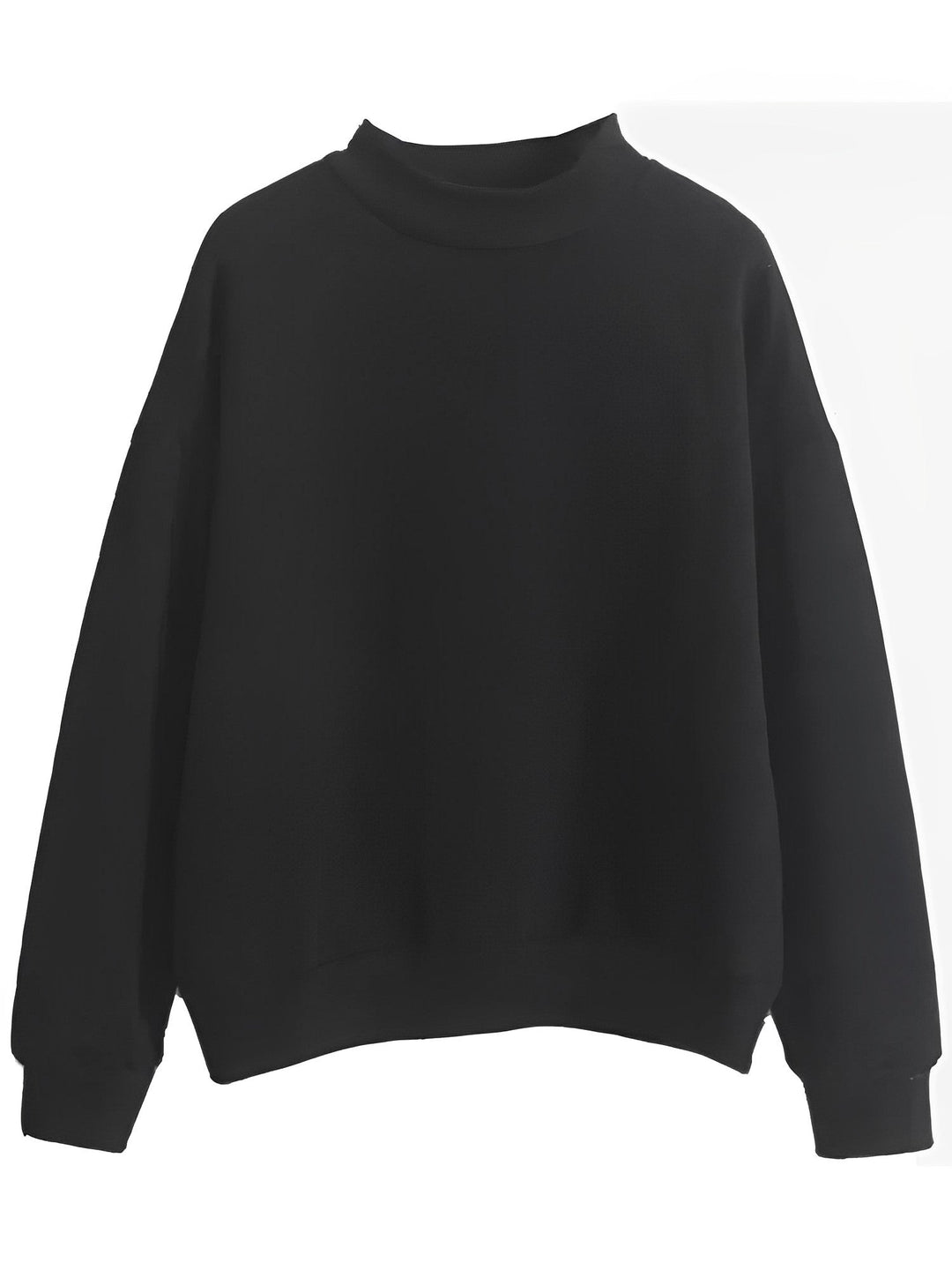 Sweatshirt - Varm - Rund hals - Pullover - Damkläder