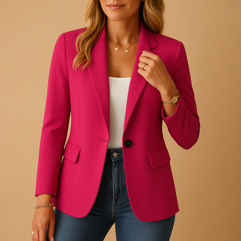 Figursydd blazer med stretchkomfort - Alexandra