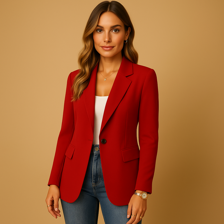 Figursydd blazer med stretchkomfort - Alexandra