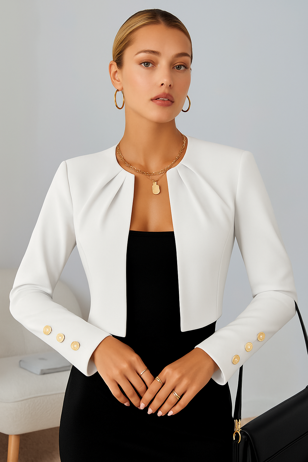 Figursydd businessblazer - Denise