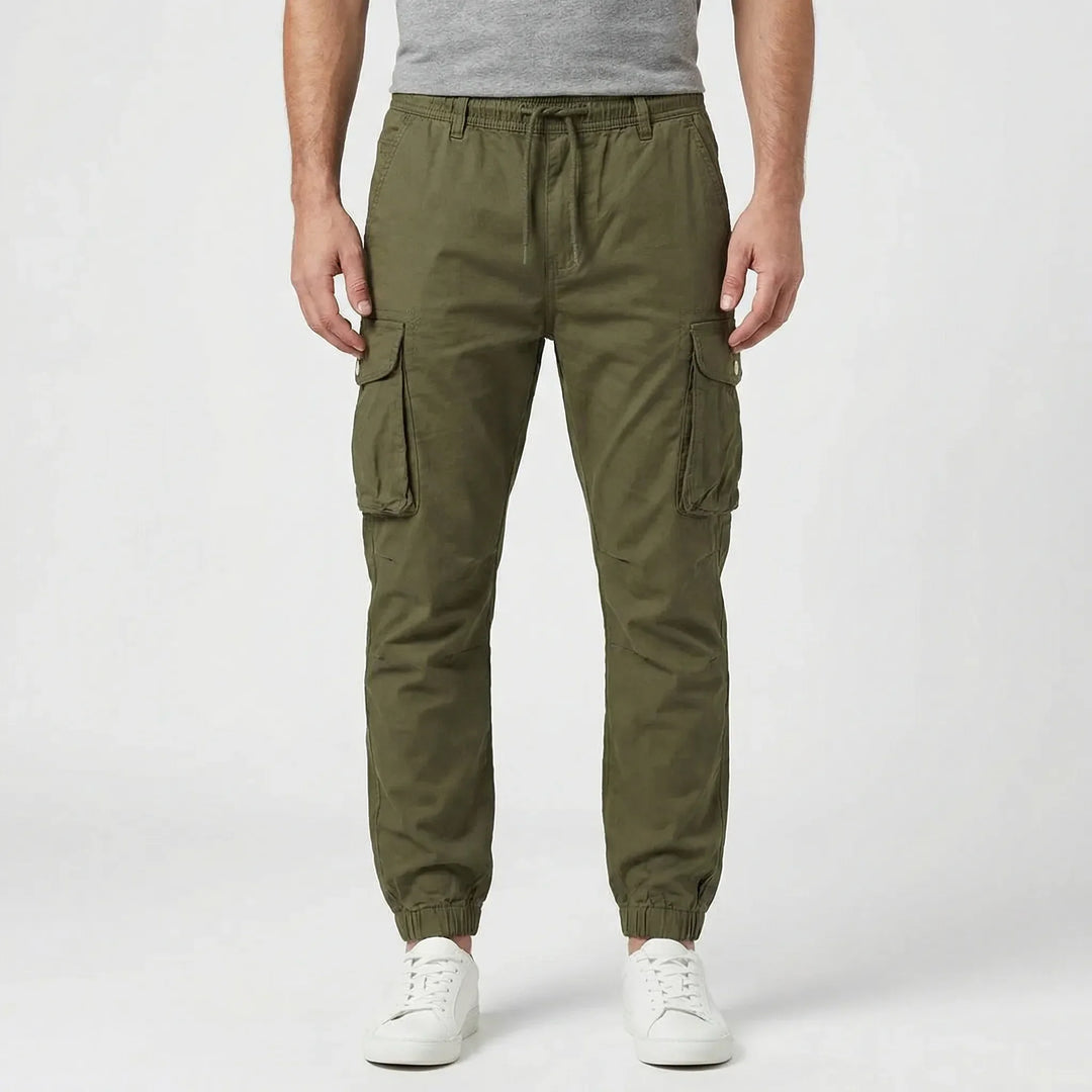 Avsmalnande cargo-jogger herrpassform - Marko