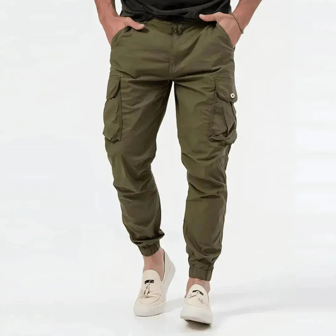 Avsmalnande cargo-jogger herrpassform - Marko