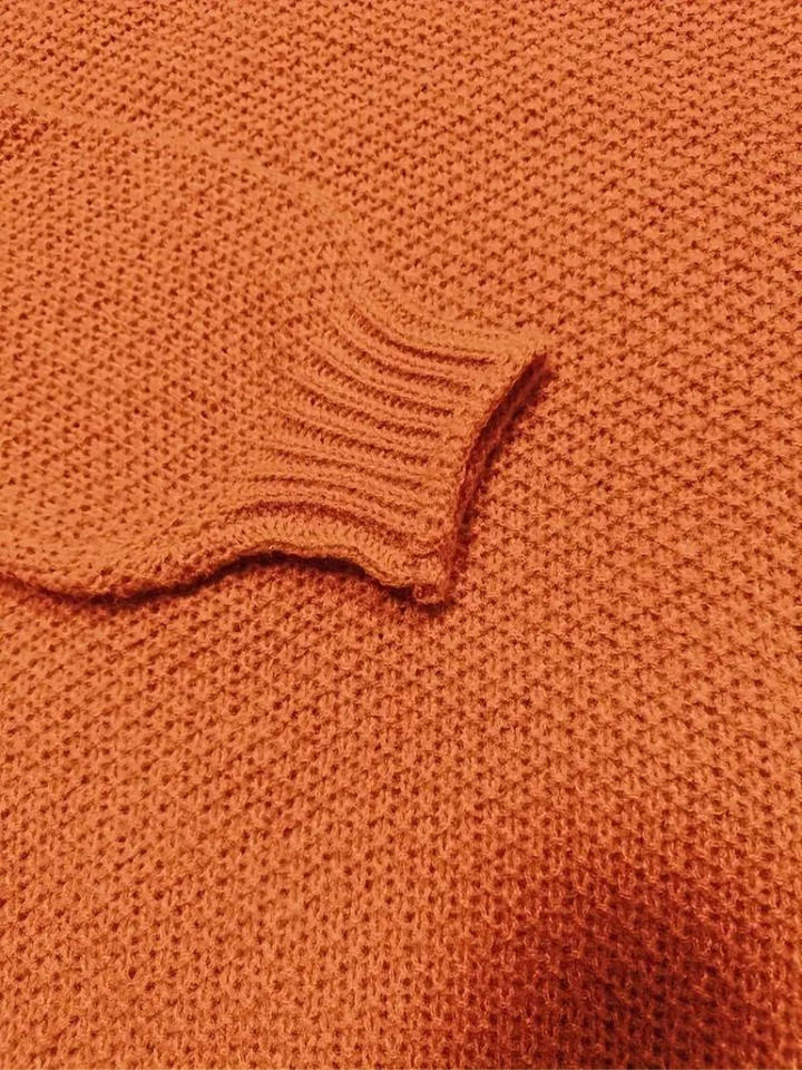 Tatianna Tröja | Stickad pullover med turtleneck för kvinnor
