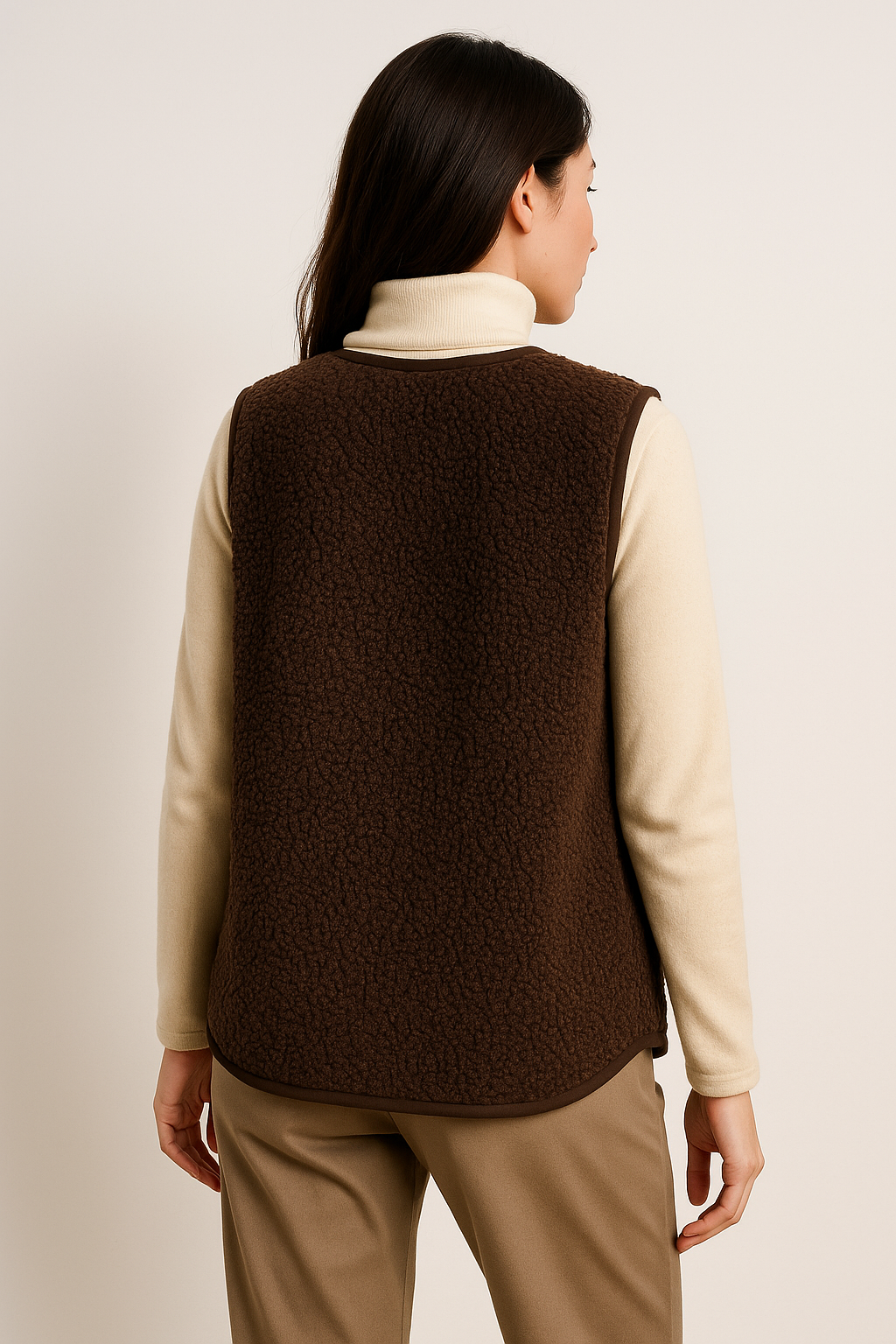 Teddy Gilet - Ärmlös bodyvärmare för damer Teddy Vest