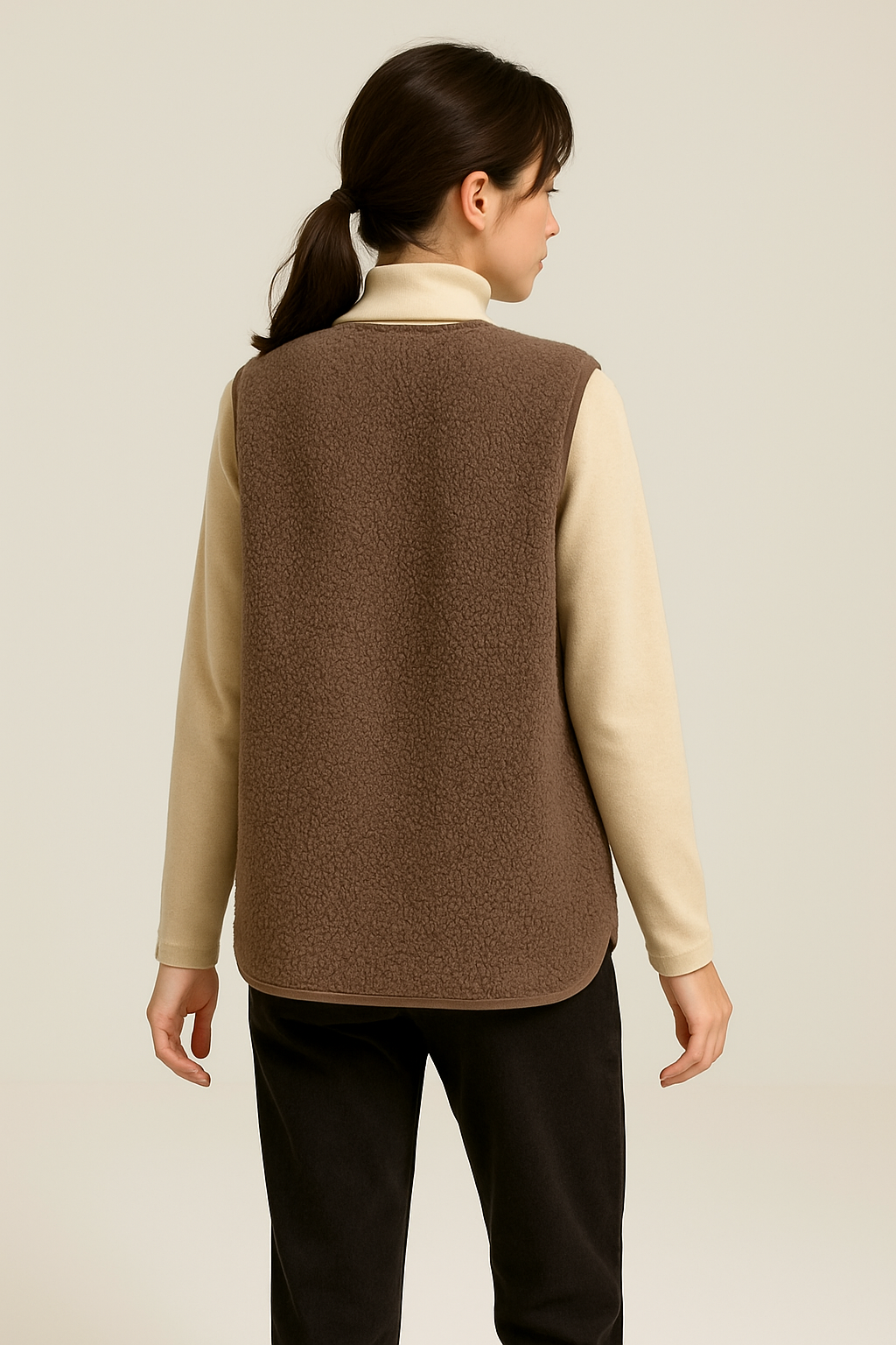 Teddy Gilet - Ärmlös bodyvärmare för damer Teddy Vest