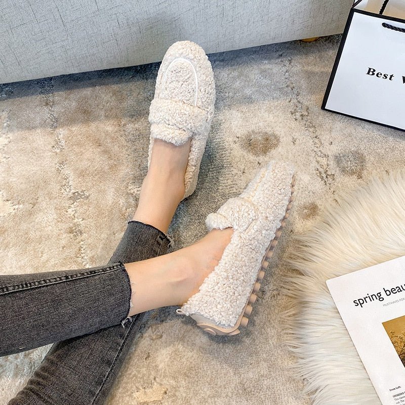Teddy Loafers - Mjuka, bekväma och halkfria loafers för damer