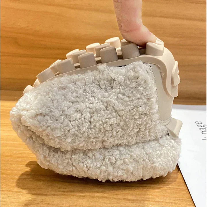 Teddy Loafers | Slip-On | Non-Slip | Päls Loafers | Loafers för kvinnor