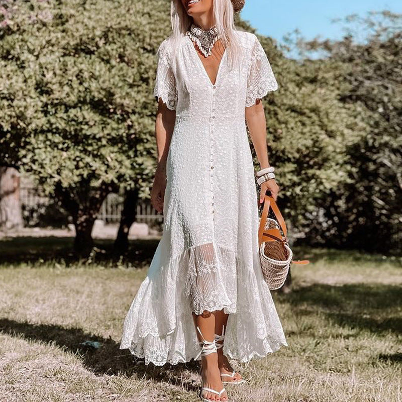 Tirana Boho spets klänning