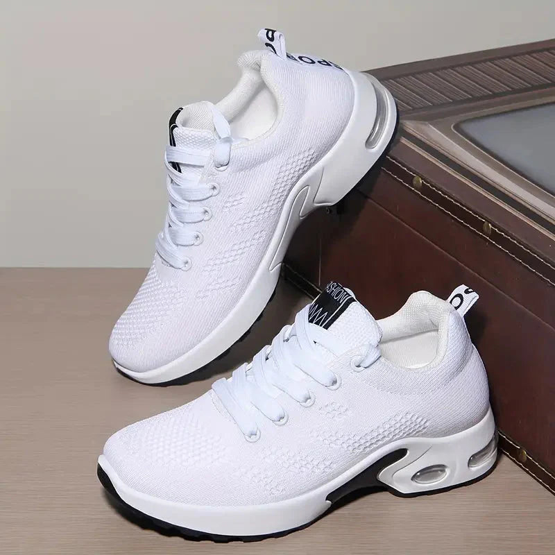 Träningsskor - Mjuk sula - Luftkudde - Damskor - Sneakers - Gåskor