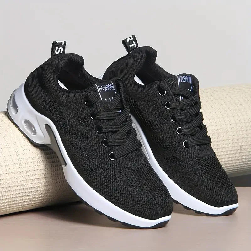Träningsskor - Mjuk sula - Luftkudde - Damskor - Sneakers - Gåskor