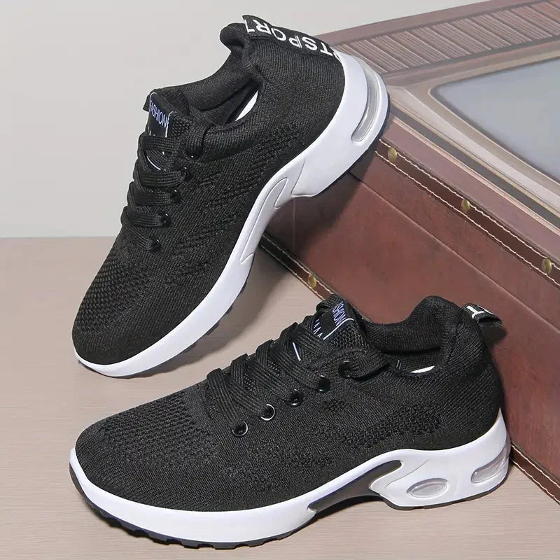 Träningsskor - Mjuk sula - Luftkudde - Damskor - Sneakers - Gåskor