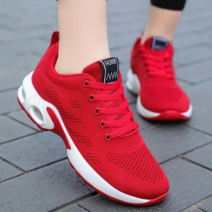 Träningsskor - Mjuk sula - Luftkudde - Damskor - Sneakers - Gåskor