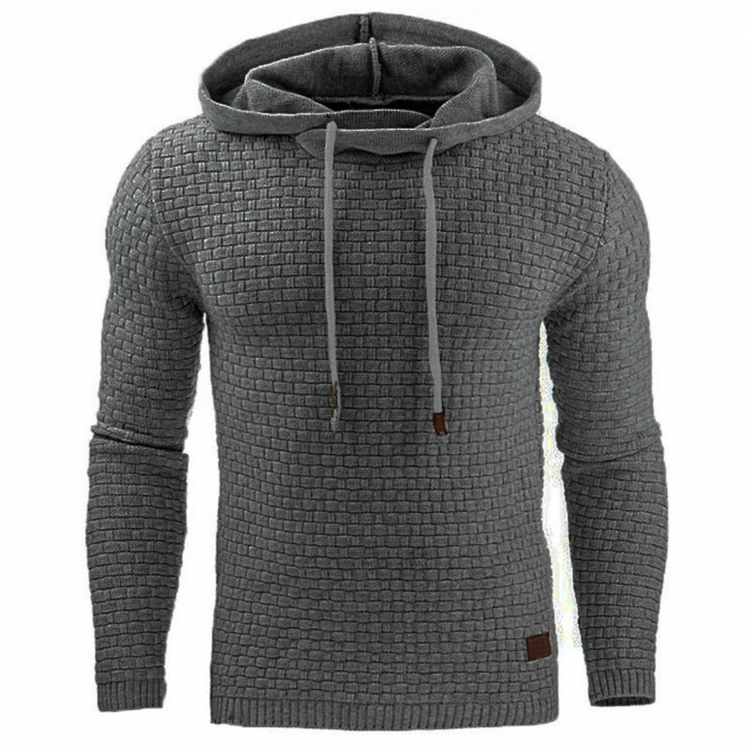 Hoodie Herr Trendig Design i Mjuk