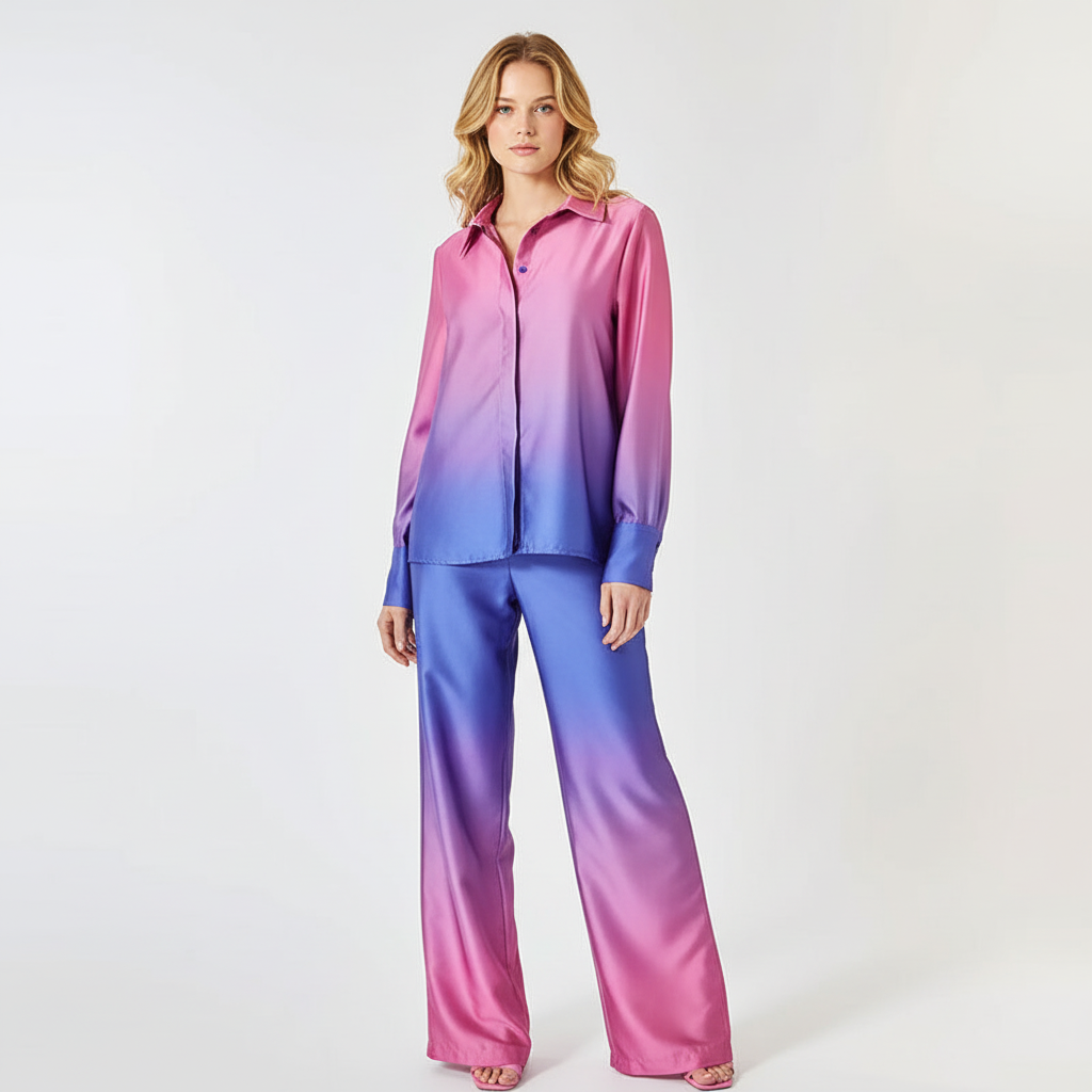 Trendig ombré-outfitkombination - Theresa