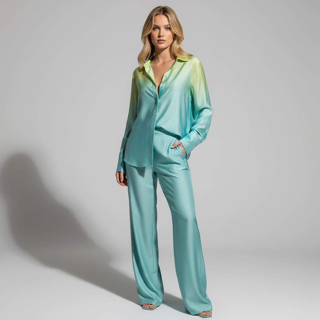 Trendig ombré-outfitkombination - Theresa