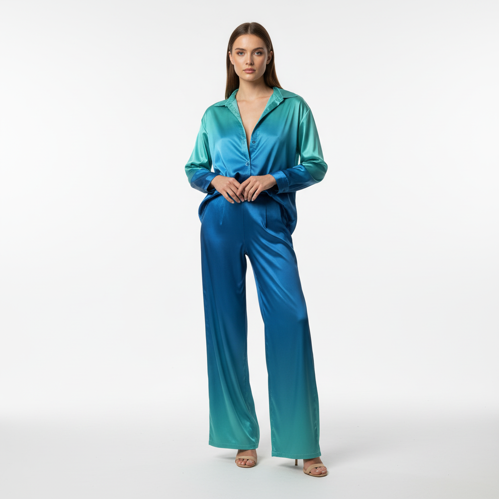 Trendig ombré-outfitkombination - Theresa