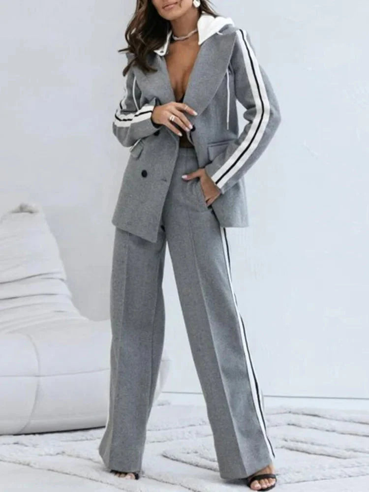 Tvådelat set - Casual - Vida ben - Blazer-set - Co-Ord-set Dam