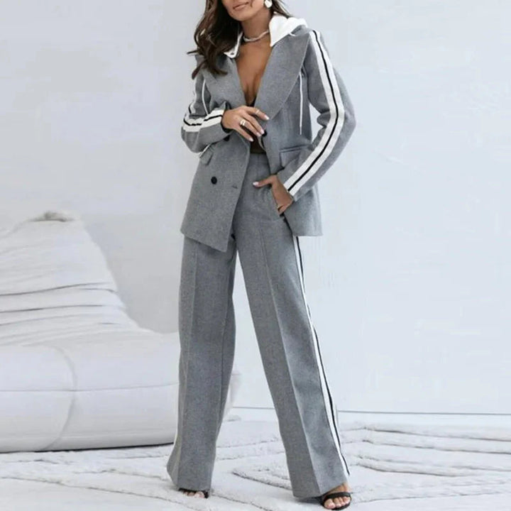 Tvådelat set - Casual - Vida ben - Blazer-set - Co-Ord-set Dam