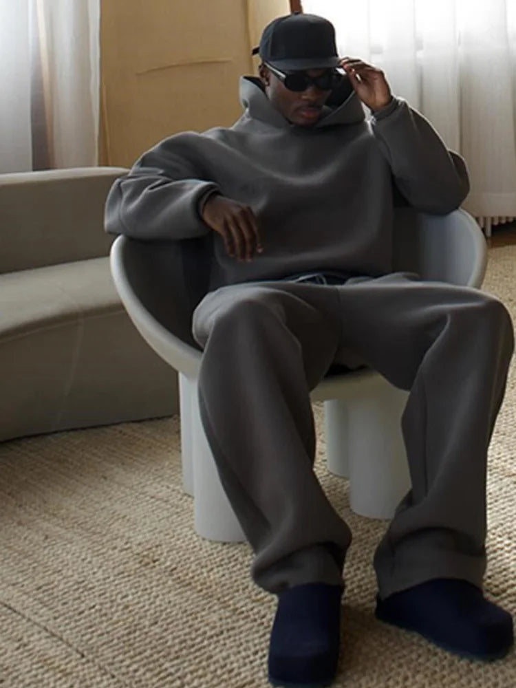 Tvådelat set med hoodie och joggers - Bradley