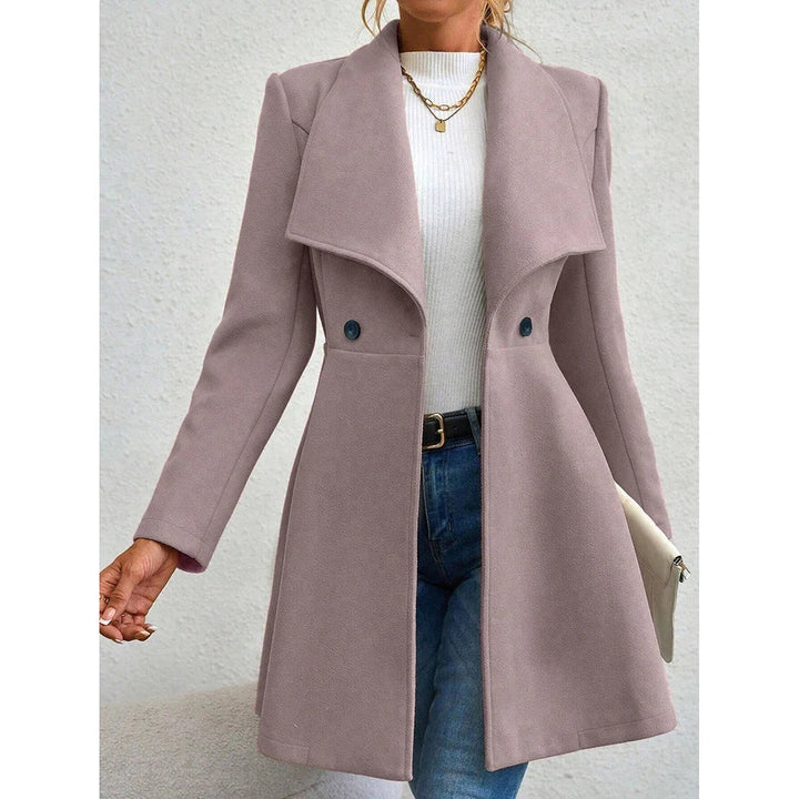 Ullrock | Klassisk | Medellång | Trenchcoat i ull | Damrock