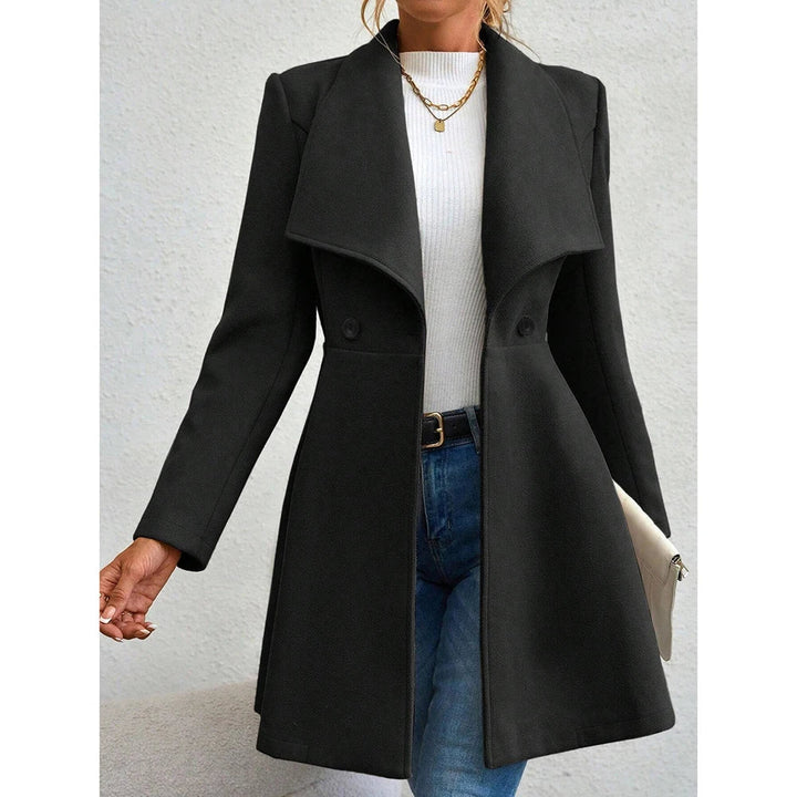 Ullrock | Klassisk | Medellång | Trenchcoat i ull | Damrock