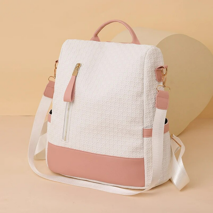 UrbanChic Fashion-ryggsäck | Snygg ryggsäck med flera fickor