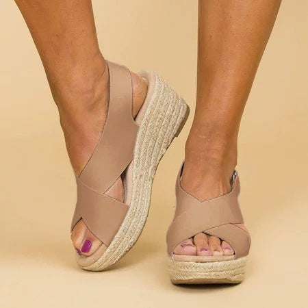 Wedge Espadrilles | Ortopediska | Plattform | Wedge Sandaler | Sandaler för Kvinnor