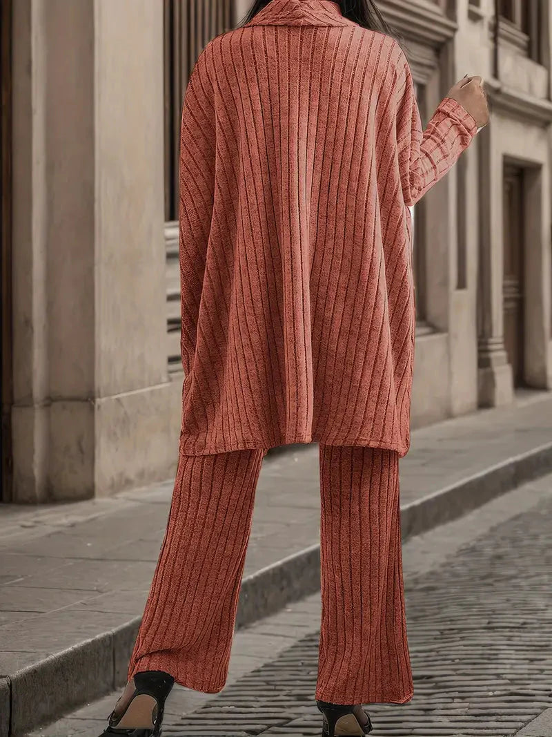 Willa Matchande outfit | Tvådelat set för kvinnor i stora storlekar