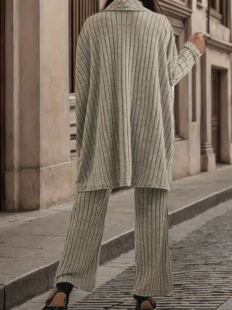 Willa Matchande outfit | Tvådelat set för kvinnor i stora storlekar