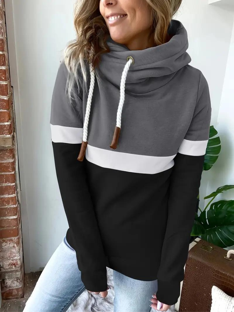 Yasminne Tröja | Casual pullover med turtleneck för kvinnor