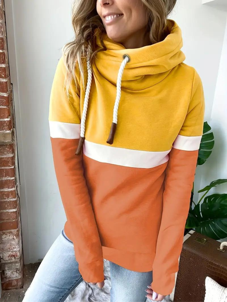 Yasminne Tröja | Casual pullover med turtleneck för kvinnor