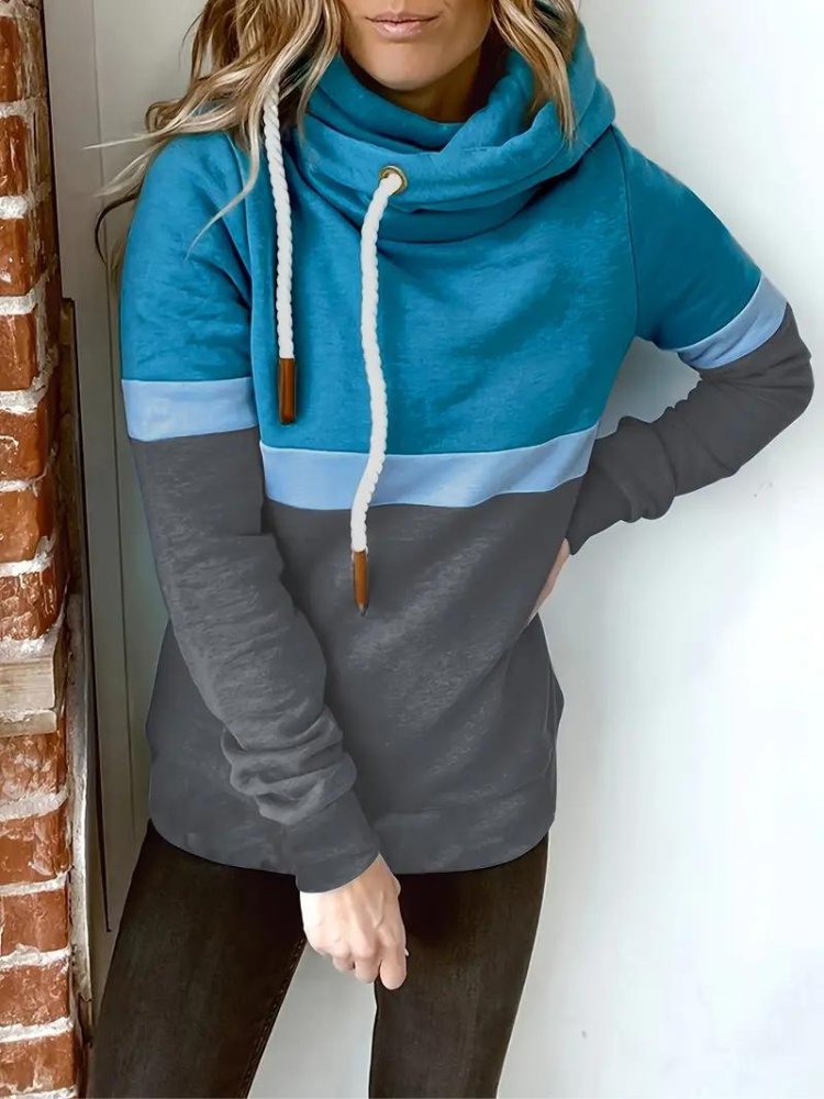 Yasminne Tröja | Casual pullover med turtleneck för kvinnor