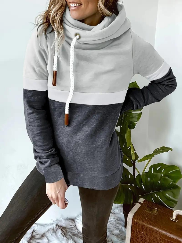 Yasminne Tröja | Casual pullover med turtleneck för kvinnor
