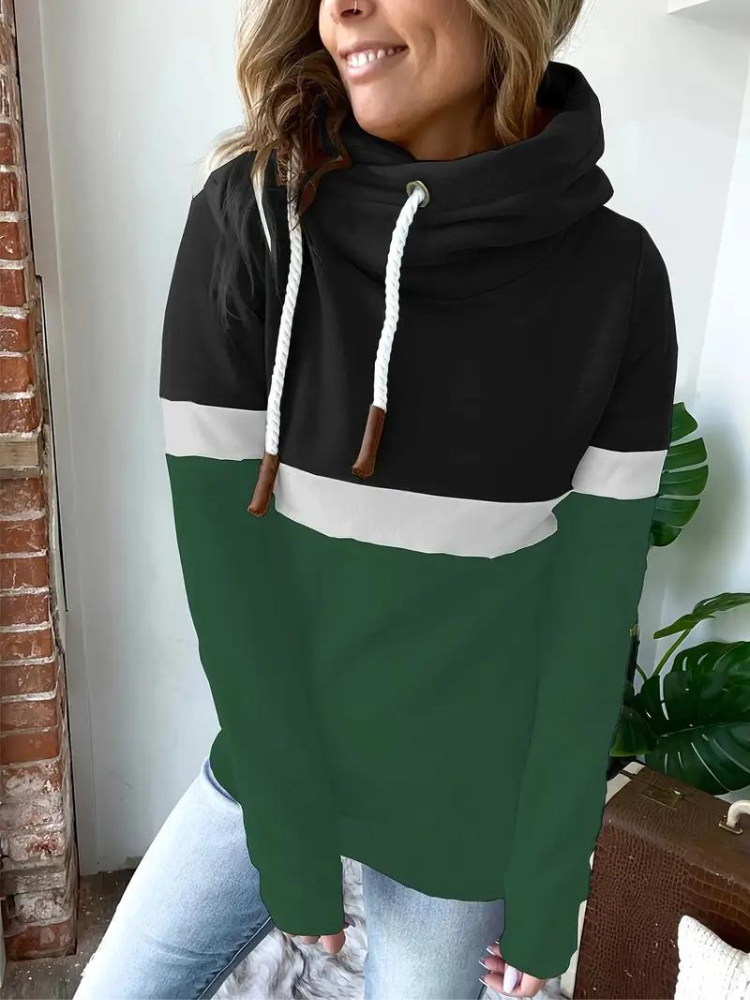 Yasminne Tröja | Casual pullover med turtleneck för kvinnor