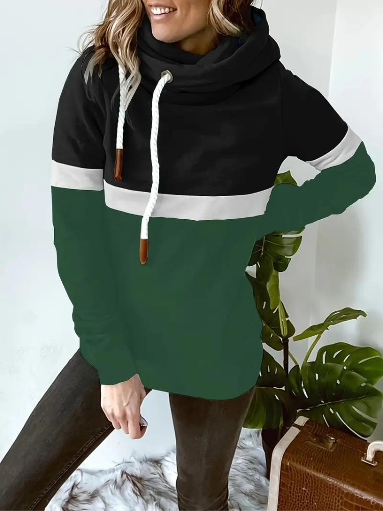 Yasminne Tröja | Casual pullover med turtleneck för kvinnor