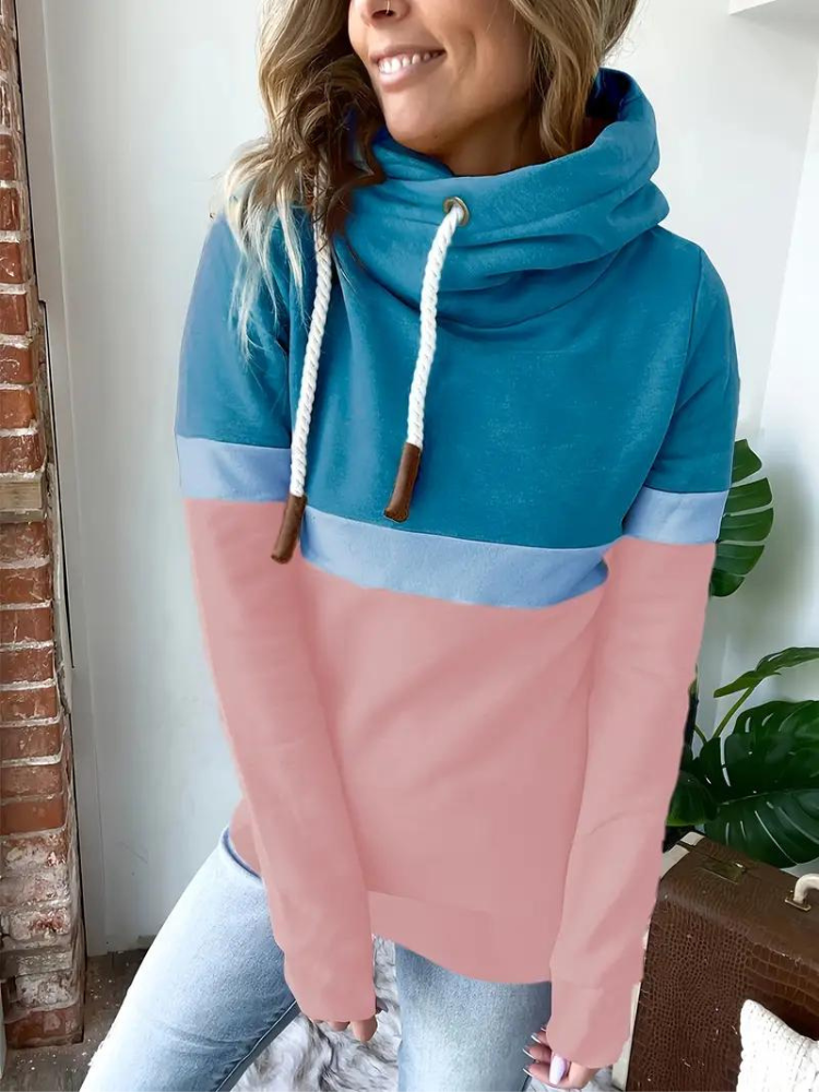 Yasminne Tröja | Casual pullover med turtleneck för kvinnor