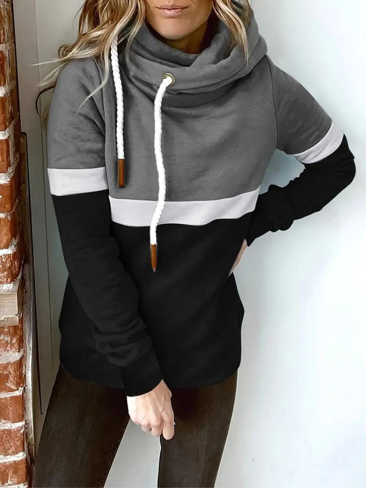 Yasminne Tröja | Casual pullover med turtleneck för kvinnor