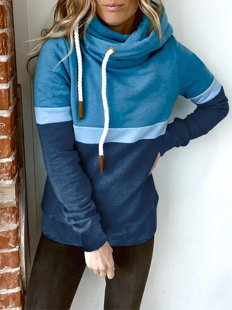 Yasminne Tröja | Casual pullover med turtleneck för kvinnor