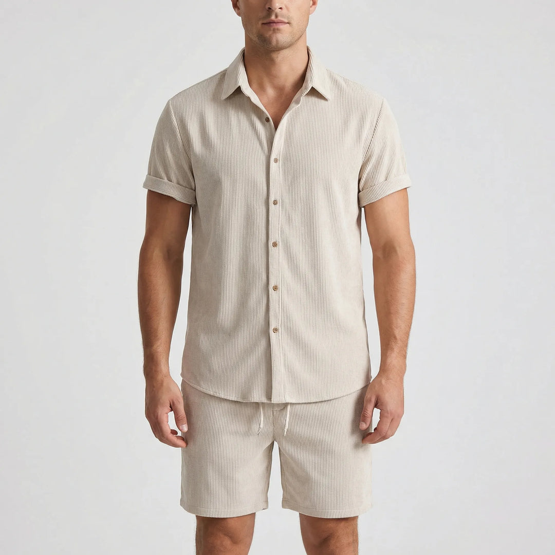 Sommaroutfit för herrar med dragsko - Simon