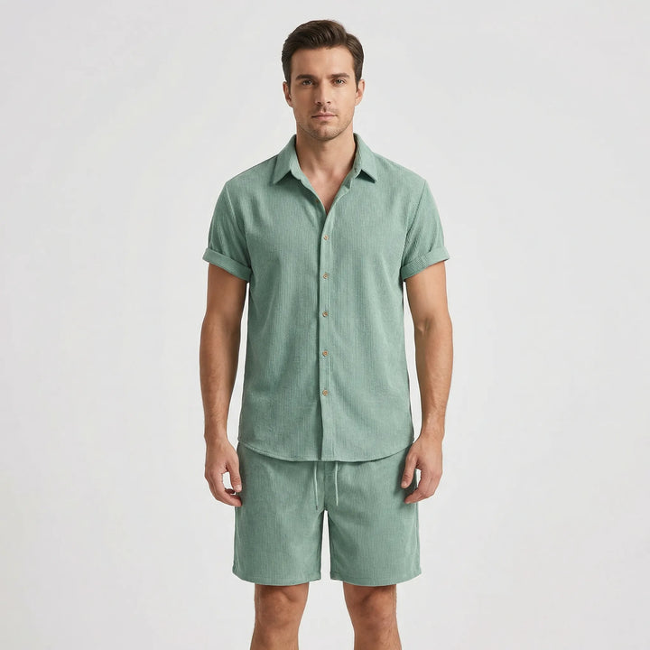 Sommaroutfit för herrar med dragsko - Simon
