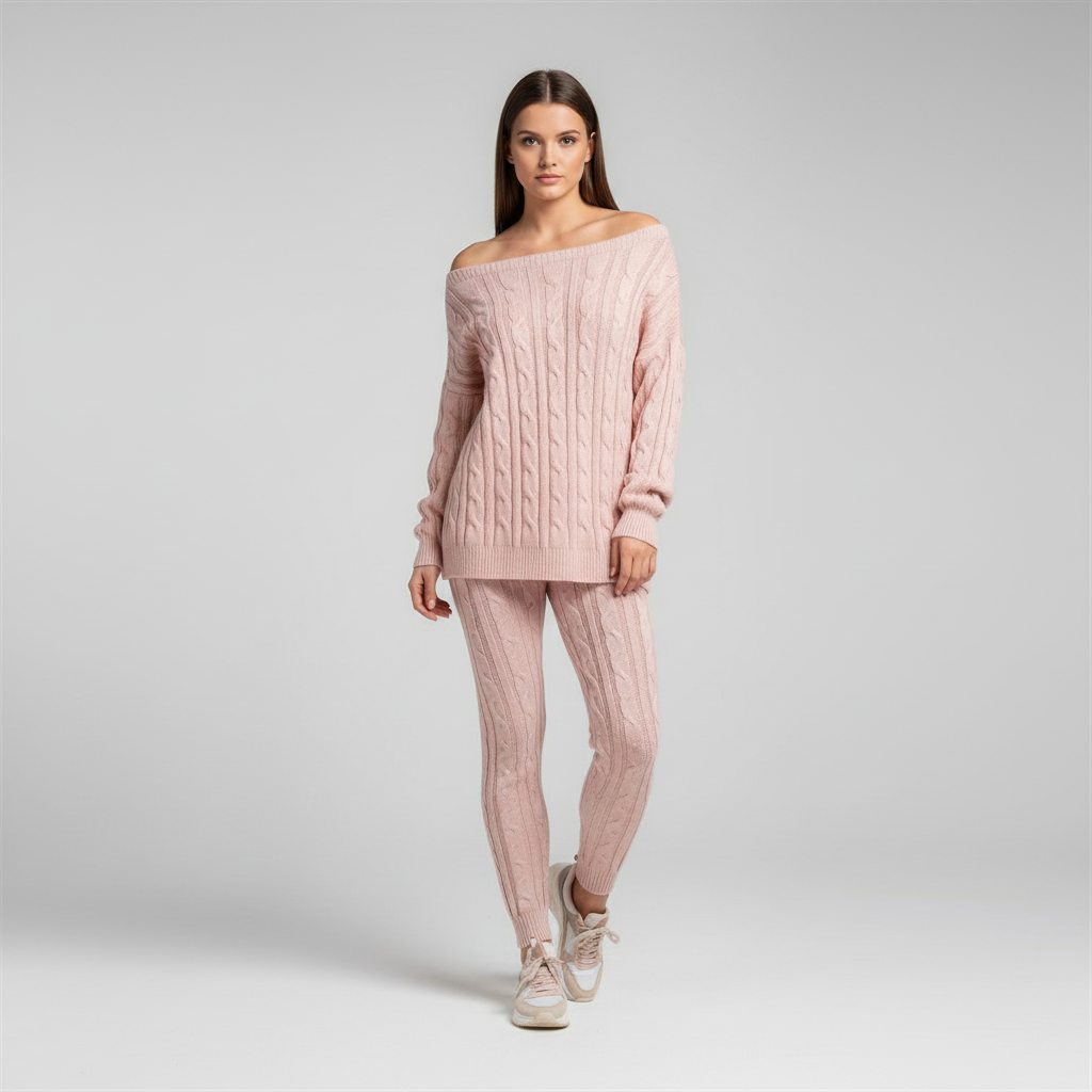 Tvådelat stickset - Paulina