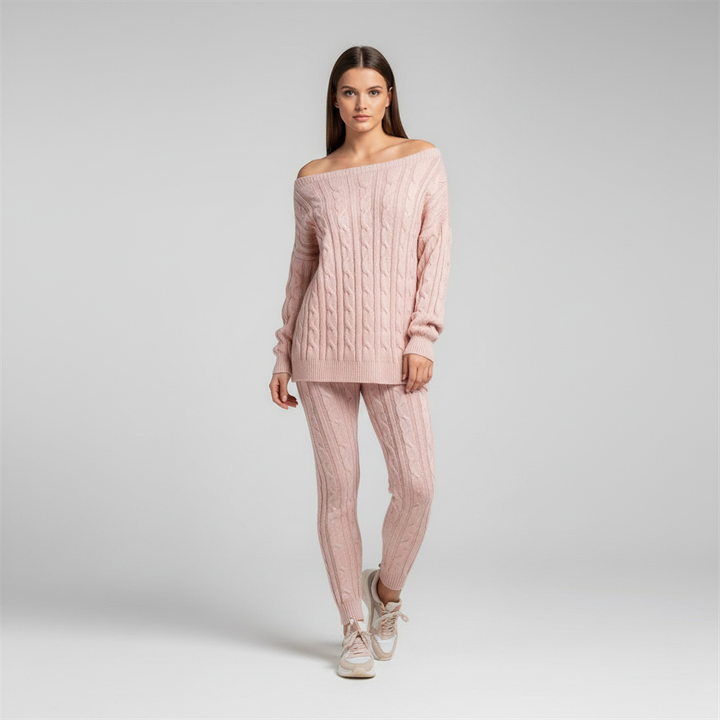 Tvådelat stickset - Paulina