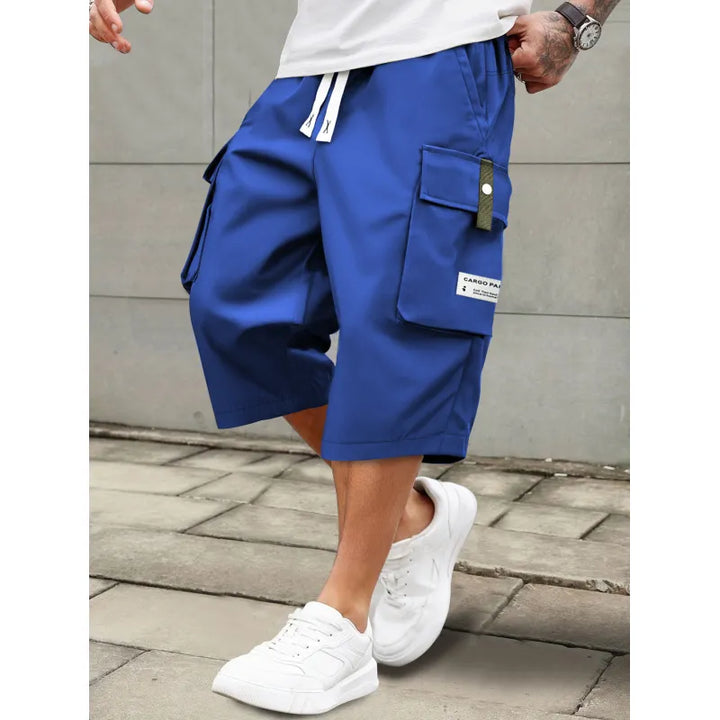 Christopher | Herr Cargoshorts med Dragsko och Sidofickor