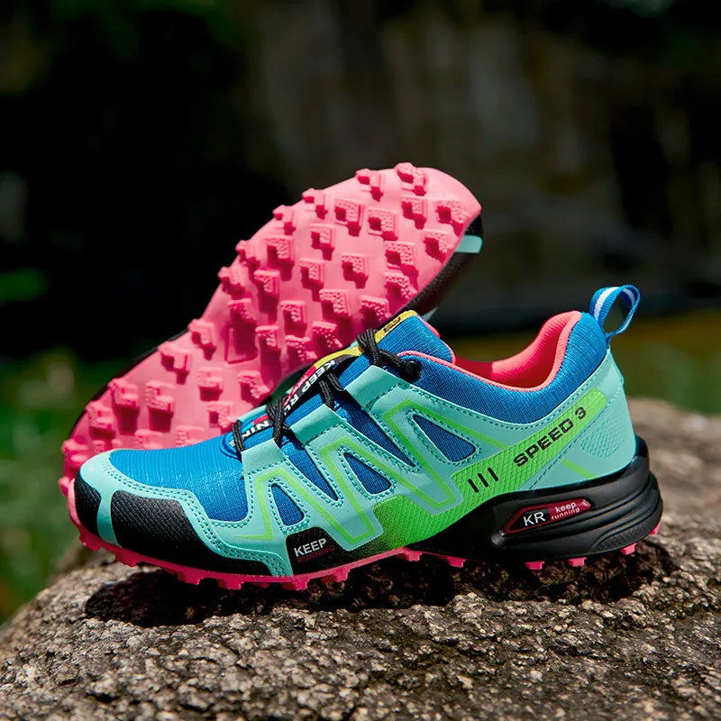 Piper | Dames sneakers met profielzool en vetersluiting