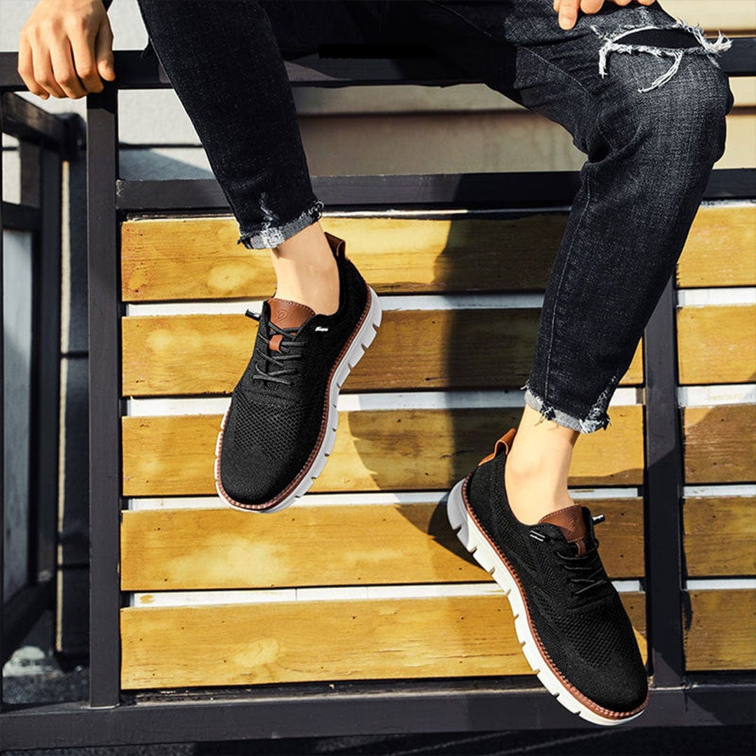 Andningsbara & ultrabra herrsneakers i minimalistisk design – Elias