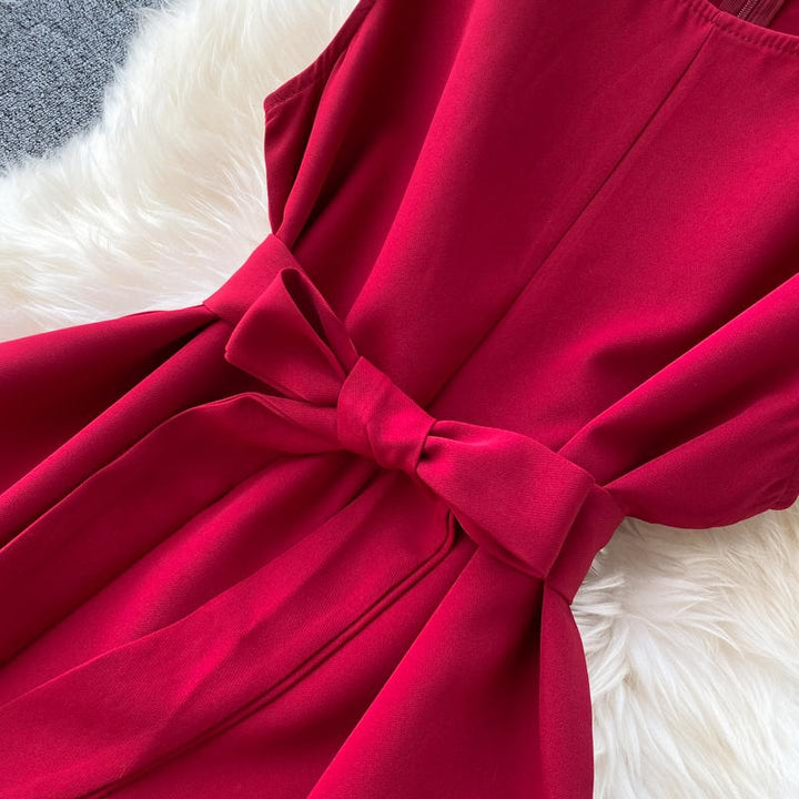 Ärmlös Damjumpsuit i Olika Färger för Sommar