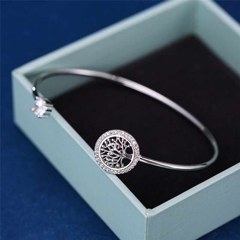 Klassiskt justerbart armband med livets träd – Gaia